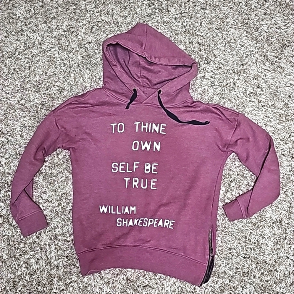 Forever 21 Shakespeare hoodie